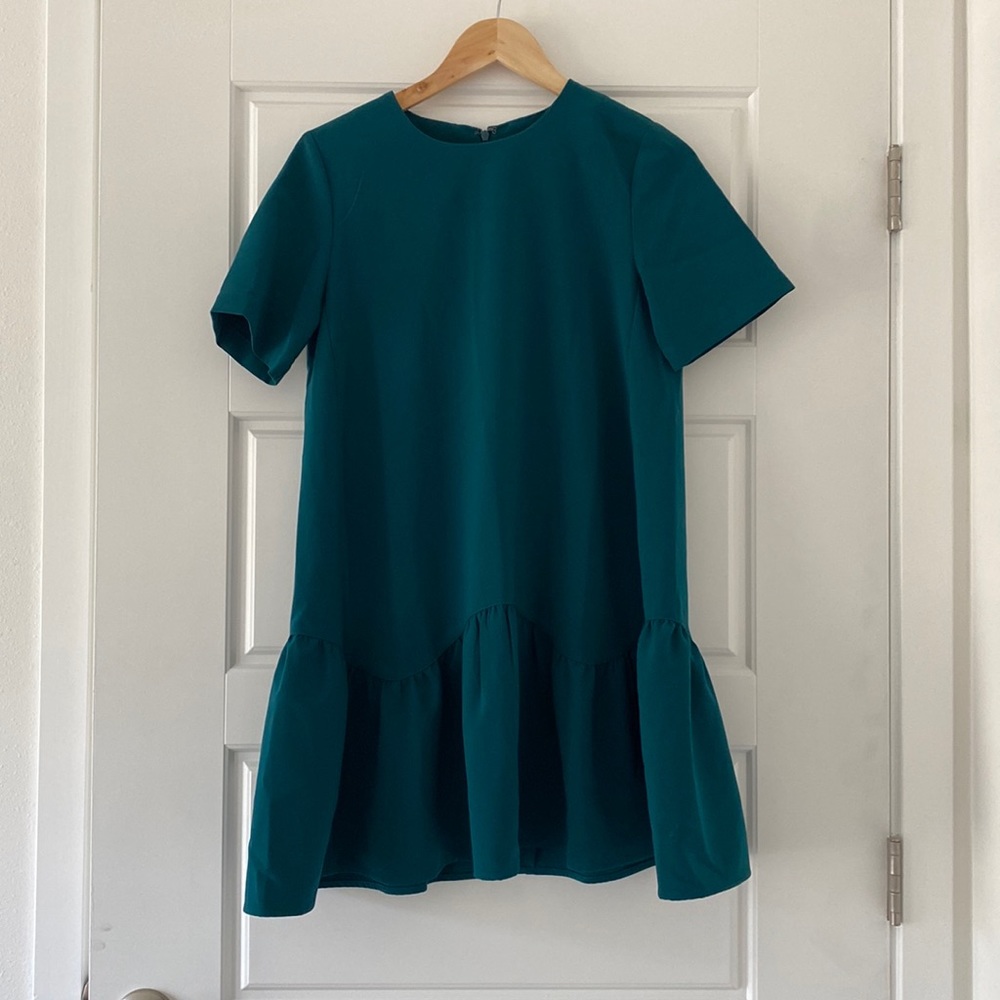 Loft Turquoise Babydoll dress
